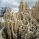 Illustration for article titled These alien-looking ice sculptures formed all on their own